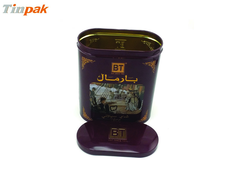 metal tea canister